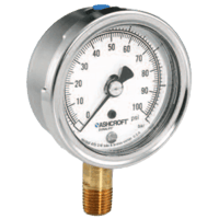 Ashcroft Special Application Pressure Gauge, 1122 KE/KF